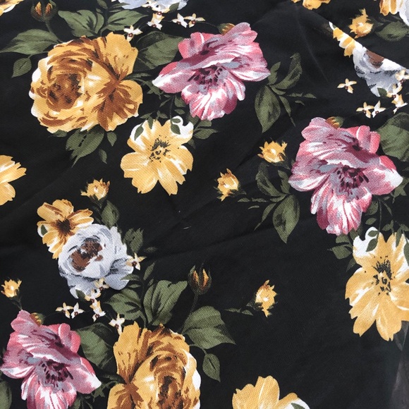 Lulus • XS • Floral Long Sleeve Dress - Picture 3 of 8